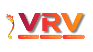 VRV logo: Commodities, Sustainability, Innovation. Business Eminence Awards.